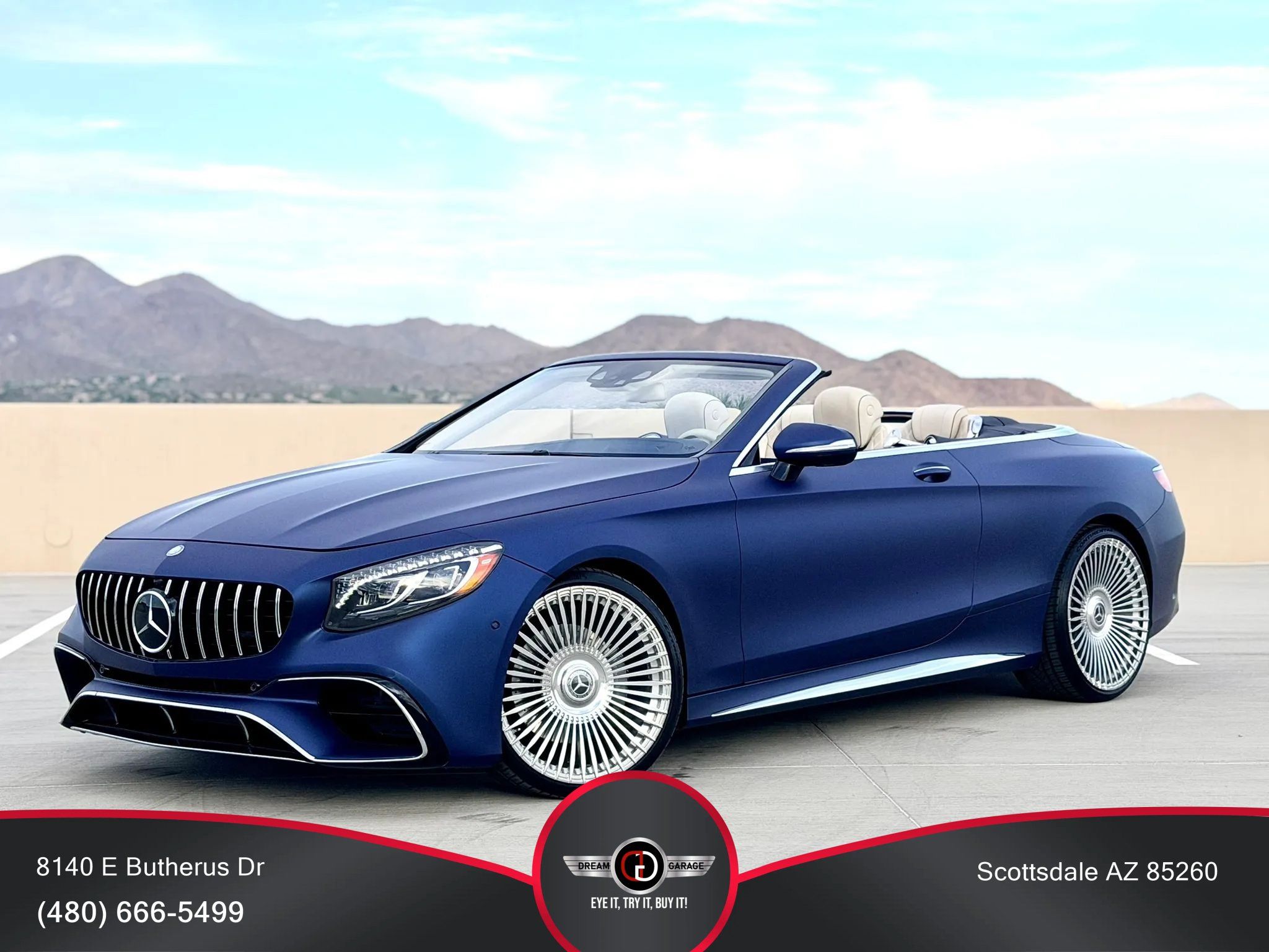 Used 2017 Mercedes-Benz S 550 Cabriolet image 1