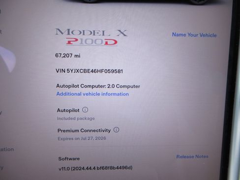 Used 2017 Tesla Model X P100D image 4