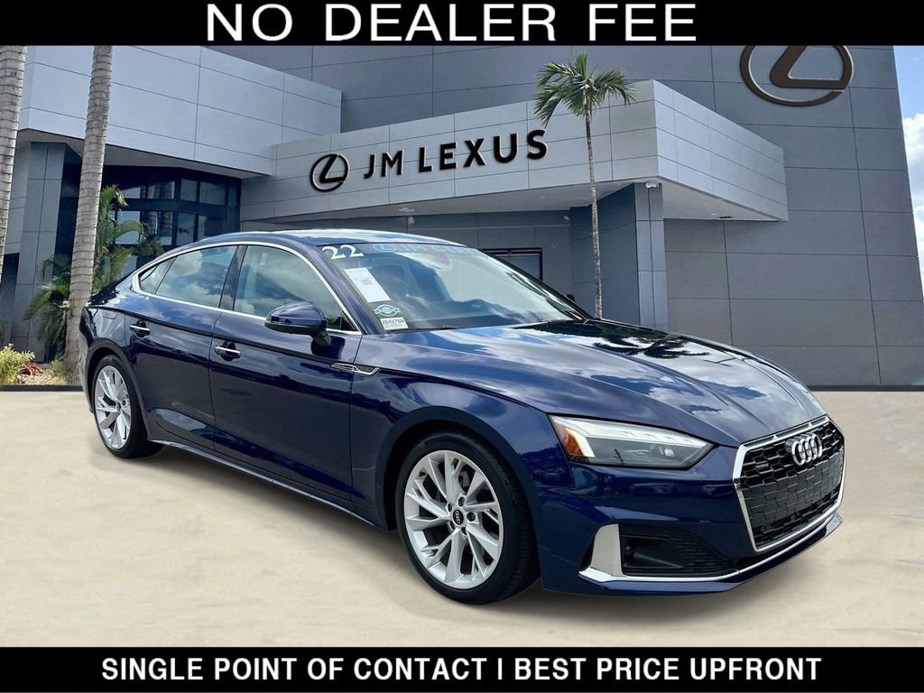 Used 2022 Audi A5 2.0T Premium Plus w/ Premium Plus AWD/4WD image 1