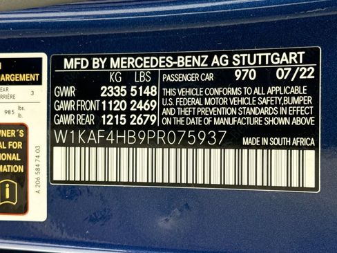 Certified 2023 Mercedes-Benz C 300 4MATIC Sedan image 34
