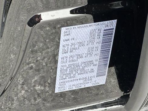 New 2026 Nissan Frontier PRO-4X w/ Pro-4x Convenience Package image 26