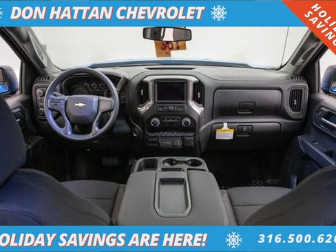 New 2025 Chevrolet Silverado 1500 Custom w/ LPO, Dark Essentials Package image 3