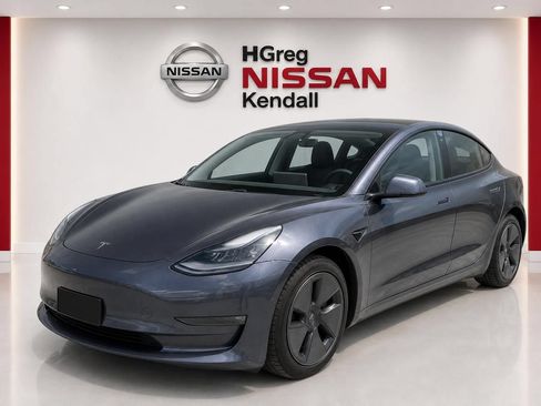 Used 2021 Tesla Model 3 Long Range AWD/4WD image 3