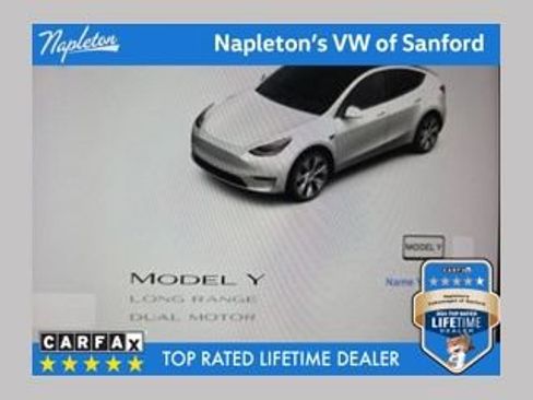 Used 2023 Tesla Model Y Long Range AWD/4WD image 1