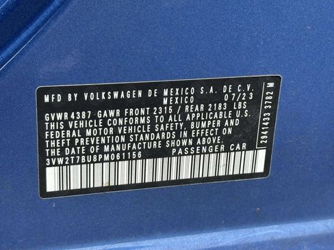 Used 2023 Volkswagen Jetta GLI Autobahn image 10