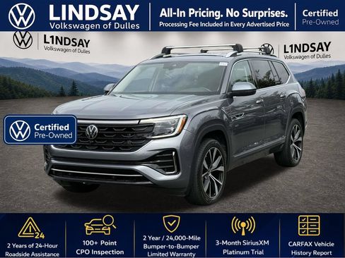Used 2024 Volkswagen Atlas SEL Premium R-Line AWD/4WD image 4