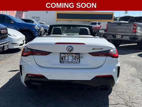 Used 2023 BMW M440i Convertible w/ Premium Package RWD image 5