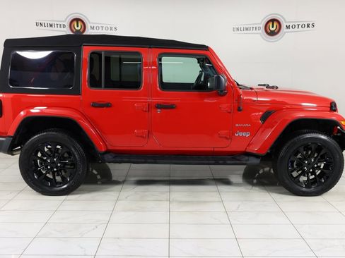 Used 2022 Jeep Wrangler Unlimited Sahara 4xe w/ Safety Group image 2