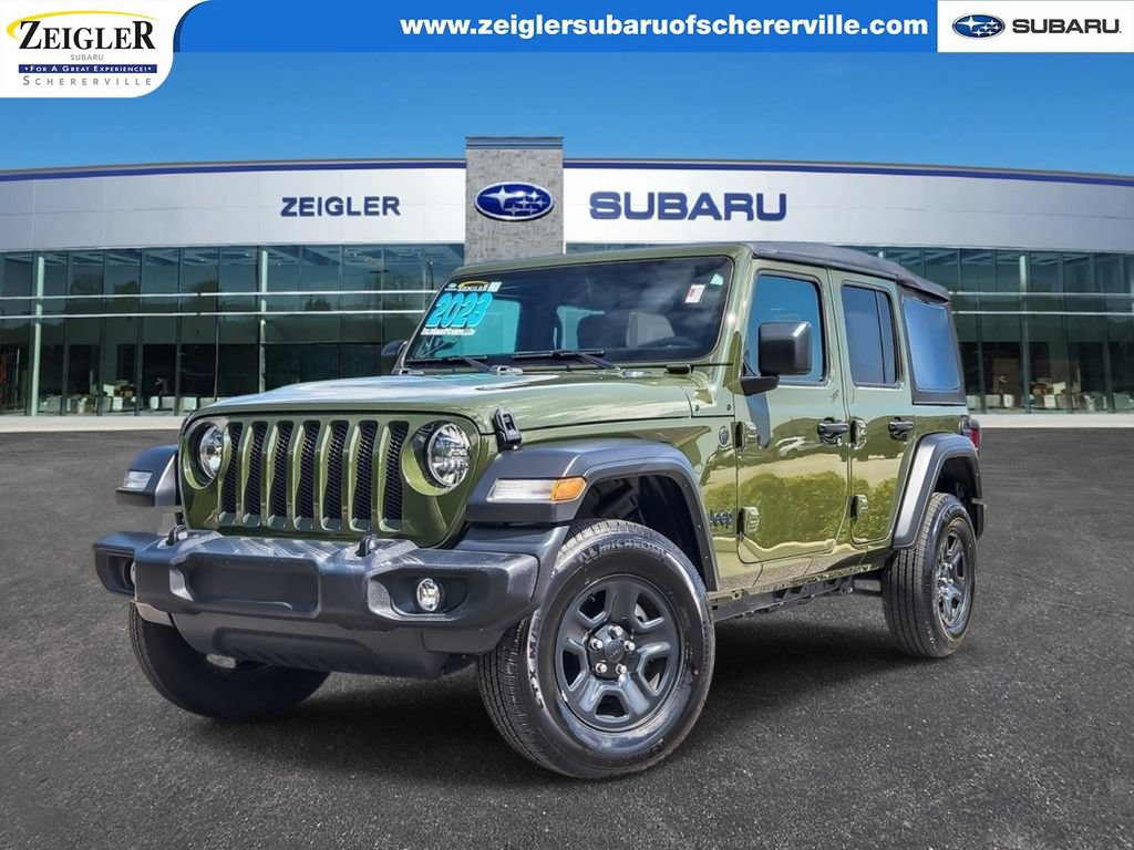 Used 2023 Jeep Wrangler Unlimited Sport AWD/4WD image 1