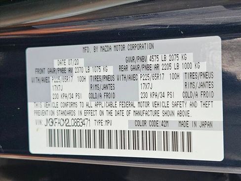 Used 2020 MAZDA CX-5 Touring image 25