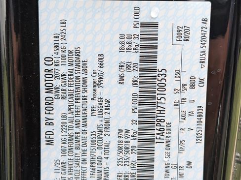 New 2026 Ford Mustang Coupe image 25