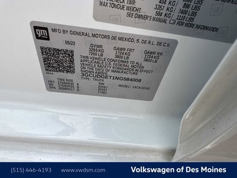 Used 2022 Chevrolet Silverado 1500 LTZ image 21