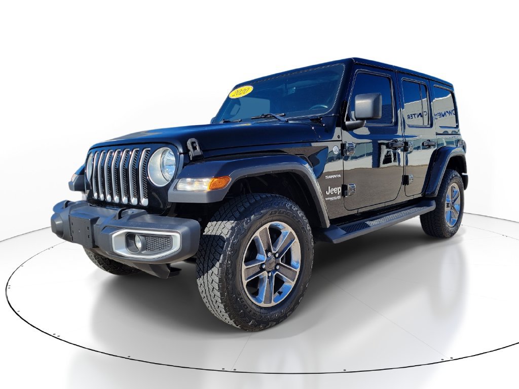Used 2020 Jeep Wrangler Unlimited Sahara w/ Dual Top Group AWD/4WD image 2