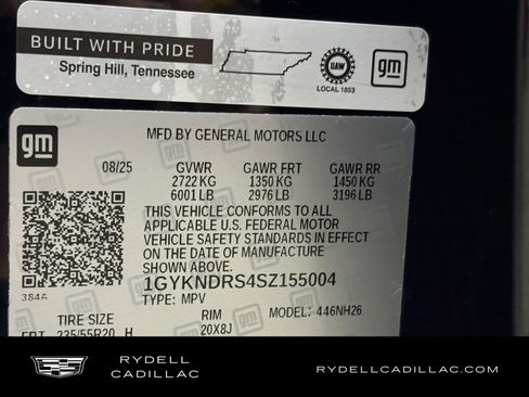Certified 2025 Cadillac XT5 Premium Luxury w/ Technology Package AWD/4WD image 22