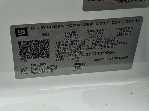 Used 2020 Chevrolet Silverado 1500 LT Trail Boss AWD/4WD image 29