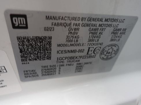 Used 2023 Chevrolet Silverado 1500 Custom w/ Rally Edition image 18