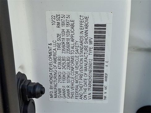 Certified 2022 Honda CR-V EX image 27