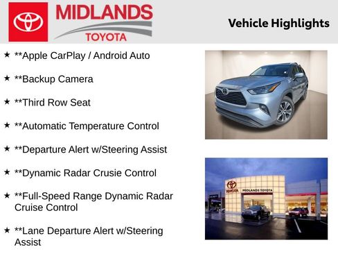 Used 2022 Toyota Highlander XLE image 2