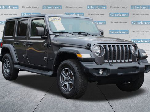 Used 2022 Jeep Wrangler Unlimited Sport image 3
