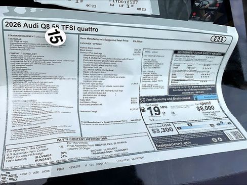 New 2026 Audi Q8 Premium Plus image 17