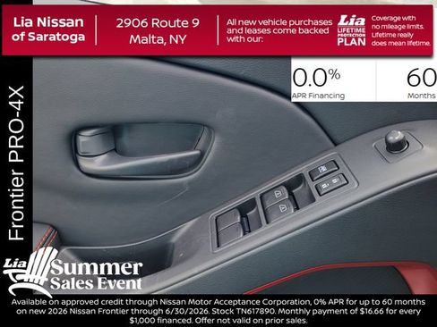 New 2026 Nissan Frontier PRO-4X w/ Pro-4x Convenience Package AWD/4WD image 13
