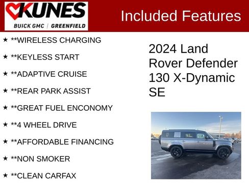 Used 2024 Land Rover Defender 130 X-Dynamic SE image 3