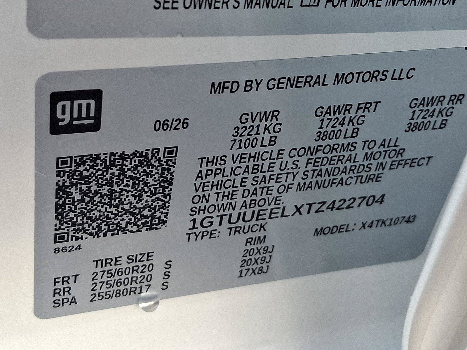 New 2026 GMC Sierra 1500 AT4 w/ AT4 Premium Package AWD/4WD image 10
