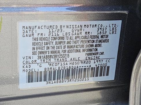 Used 2024 Nissan Sentra S FWD image 29