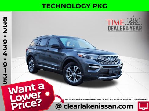 Used 2020 Ford Explorer Platinum w/ Premium Technology Package image 1
