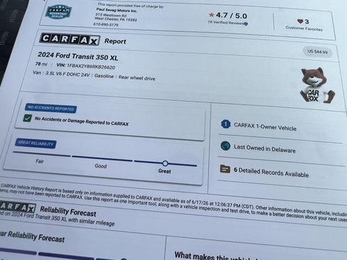 Used 2024 Ford Transit 350 XL RWD image 83