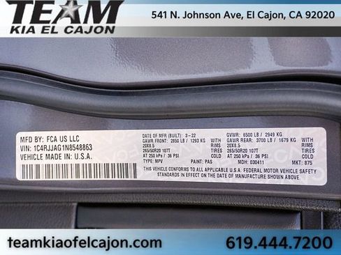 Used 2022 Jeep Grand Cherokee L Laredo image 34
