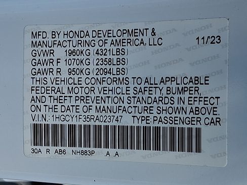 Used 2024 Honda Accord EX image 26