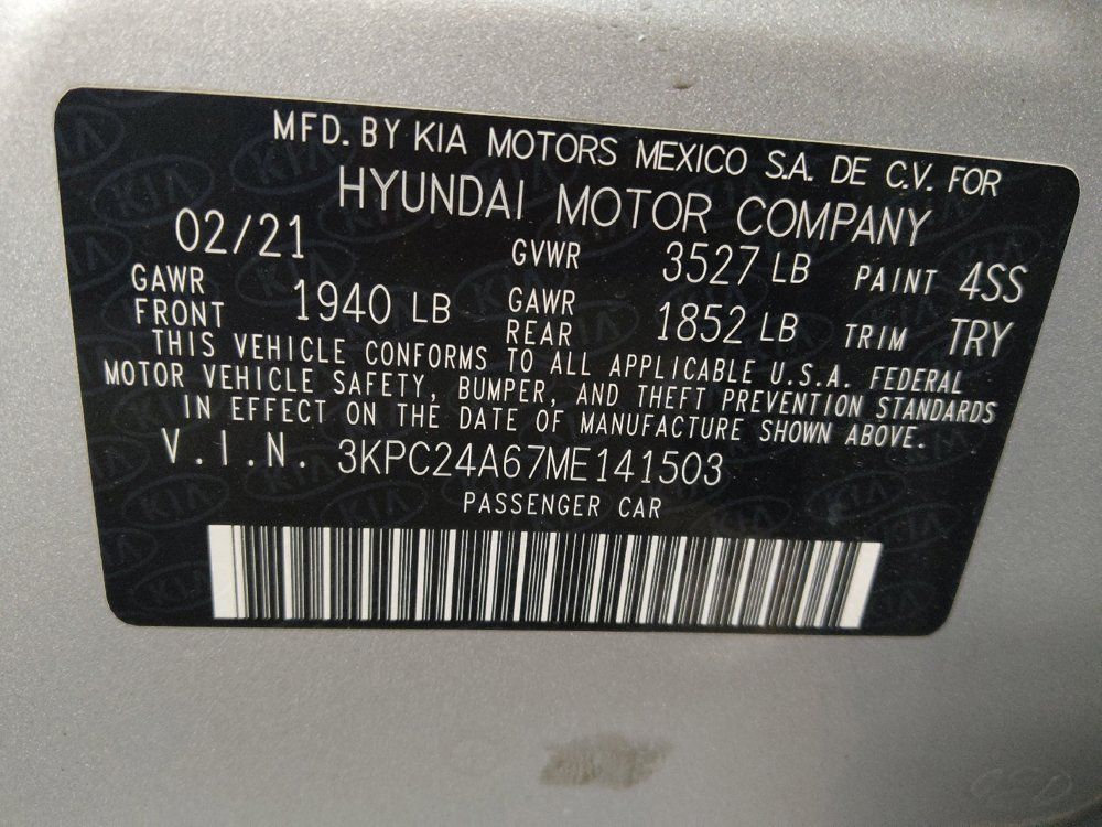 Used 2021 Hyundai Accent SE FWD image 33
