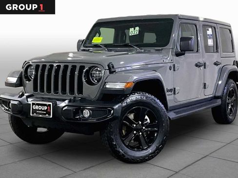 Used 2021 Jeep Wrangler Unlimited Sahara AWD/4WD image 1