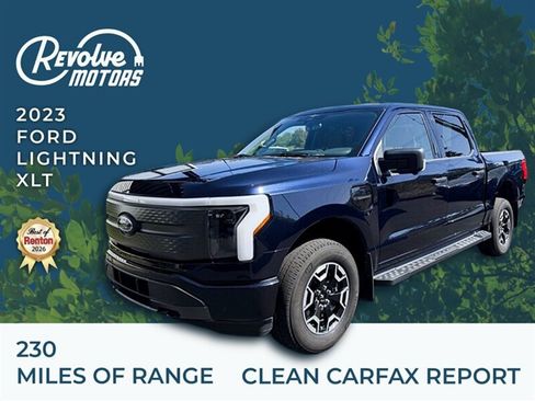 Used 2023 Ford F150 Lightning XLT AWD/4WD image 1