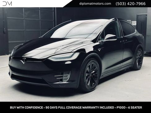 Used 2017 Tesla Model X P100D AWD/4WD image 1
