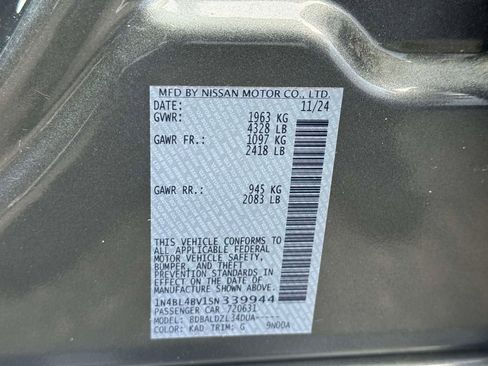 Used 2025 Nissan Altima 2.5 S image 17