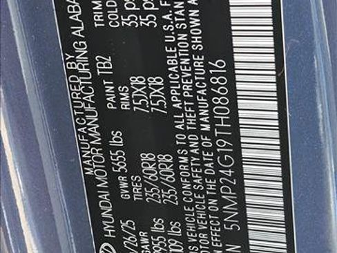 New 2026 Hyundai Santa Fe SEL image 16