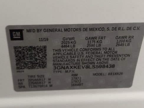 Used 2020 Chevrolet Equinox LT image 33