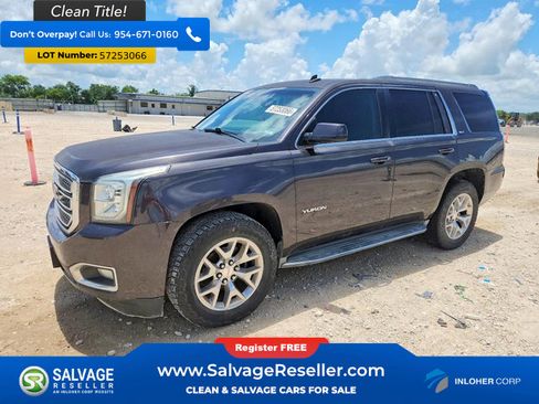 Used 2015 GMC Yukon SLT w/ HD Trailering Package RWD image 1