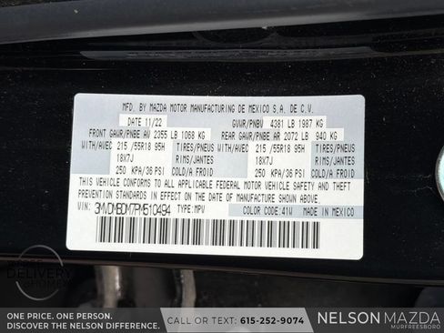Certified 2023 MAZDA CX-30 AWD 2.5 S w/ Premium Package image 29