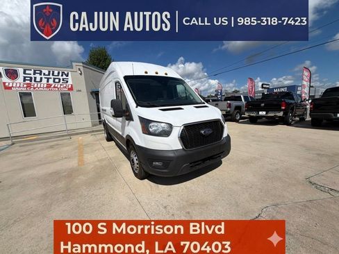 Used 2022 Ford Transit 350 148 High Roof Extended DRW RWD image 7