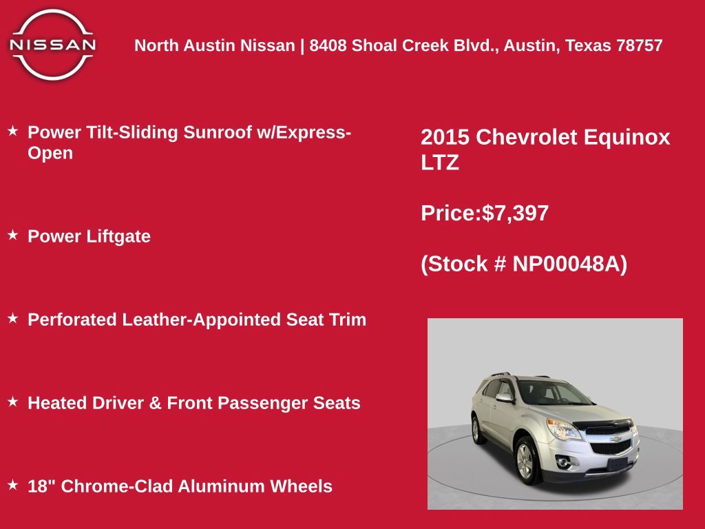 Used 2015 Chevrolet Equinox LTZ FWD image 11