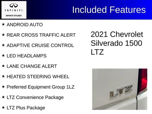 Used 2021 Chevrolet Silverado 1500 LTZ image 3