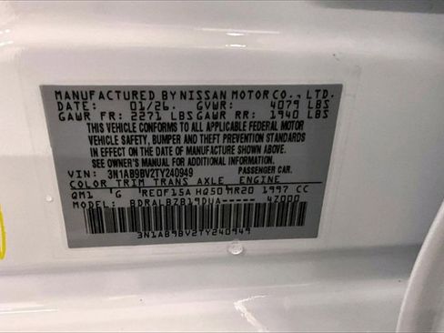 New 2026 Nissan Sentra S image 34