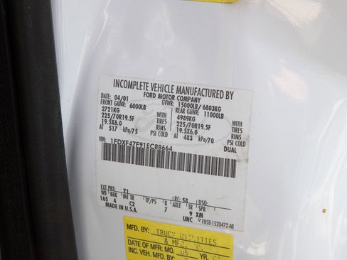 Used 2001 Ford F450 XL image 20