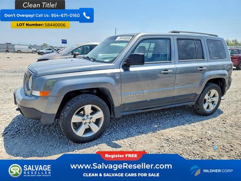 Used 2012 Jeep Patriot Latitude AWD/4WD image 1