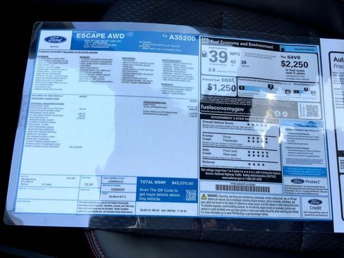 New 2026 Ford Escape ST-Line Select w/ Tech Pack #2 AWD/4WD image 19