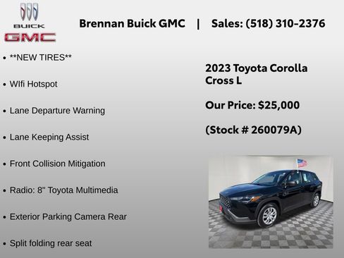 Used 2023 Toyota Corolla Cross L AWD/4WD image 6