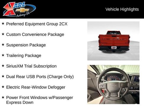 Certified 2025 Chevrolet Silverado 1500 Custom Trail Boss image 2